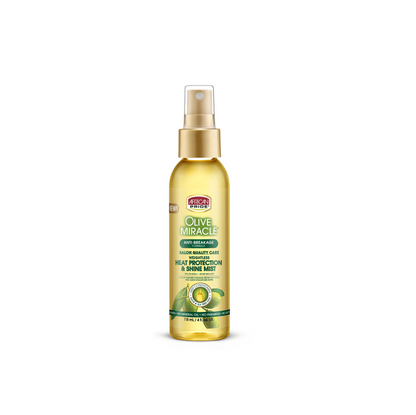 African Pride Olive Miracle Heat Protectant & Shine Mist 118Ml