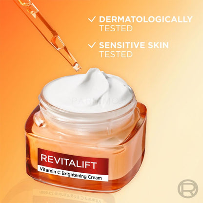 Loreal Paris Revitalift Vitamin C Brightening Cream 50Ml